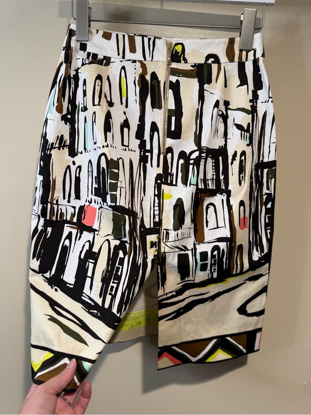 Kate Spade Havana Landscape Pencil Skirt - Picture 9 of 13